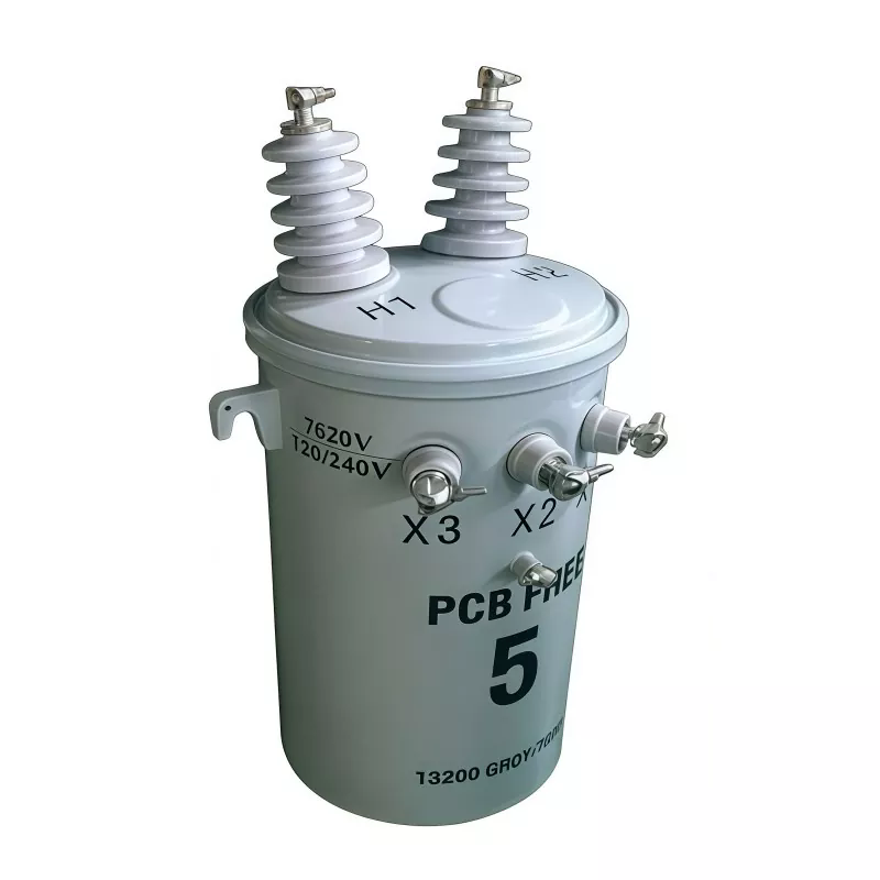 W jaki sposób transformator montowany na słupie o mocy 5 kVA poprawia efektywność dystrybucji energii?